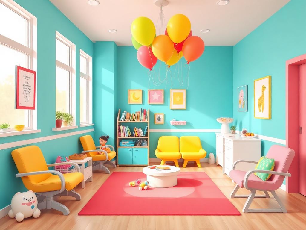 Themed room 3 at Party Time Children's Dental
